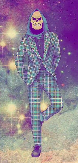 Illustration for article titled Hipster He-Man and Other High-Fashion Cartoon Heroes